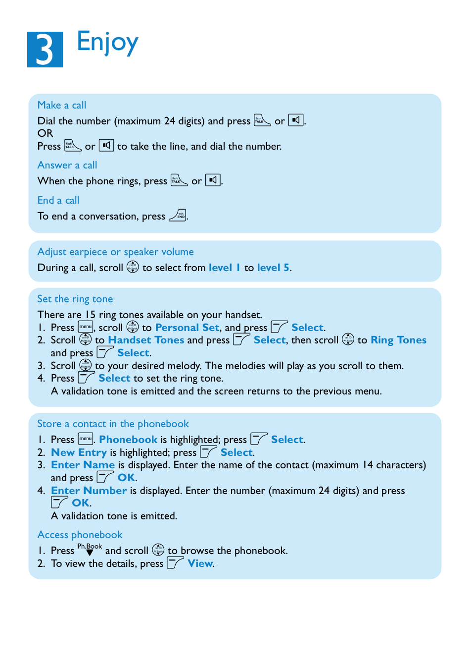 Enjoy | Philips SE6552B-17 User Manual | Page 4 / 6