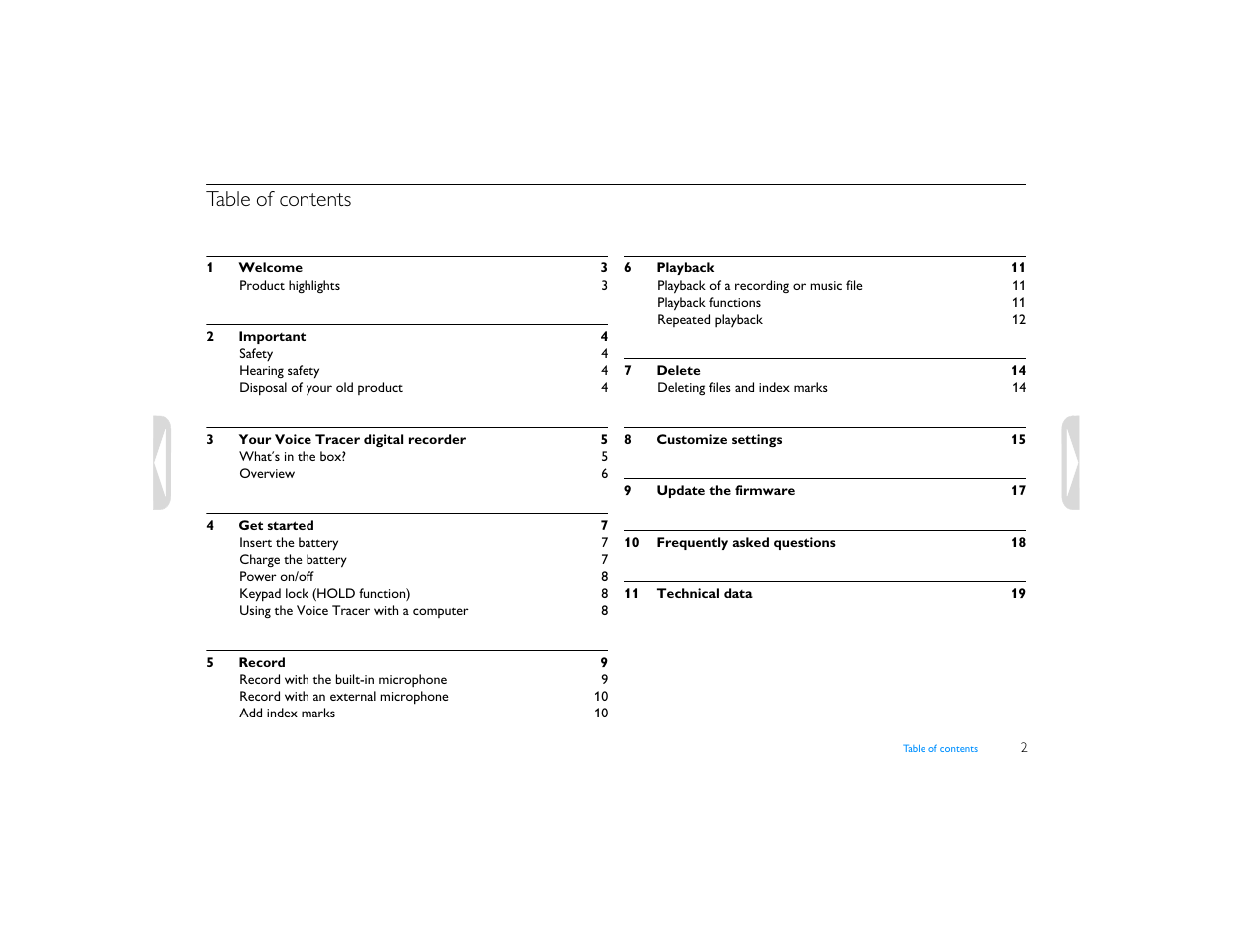 Philips LFH0645-27 User Manual | Page 2 / 22