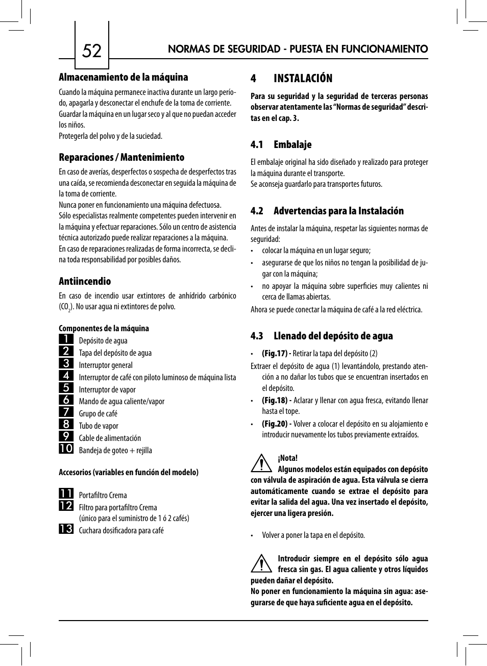 4 instalación | Philips 711412008 User Manual | Page 52 / 84