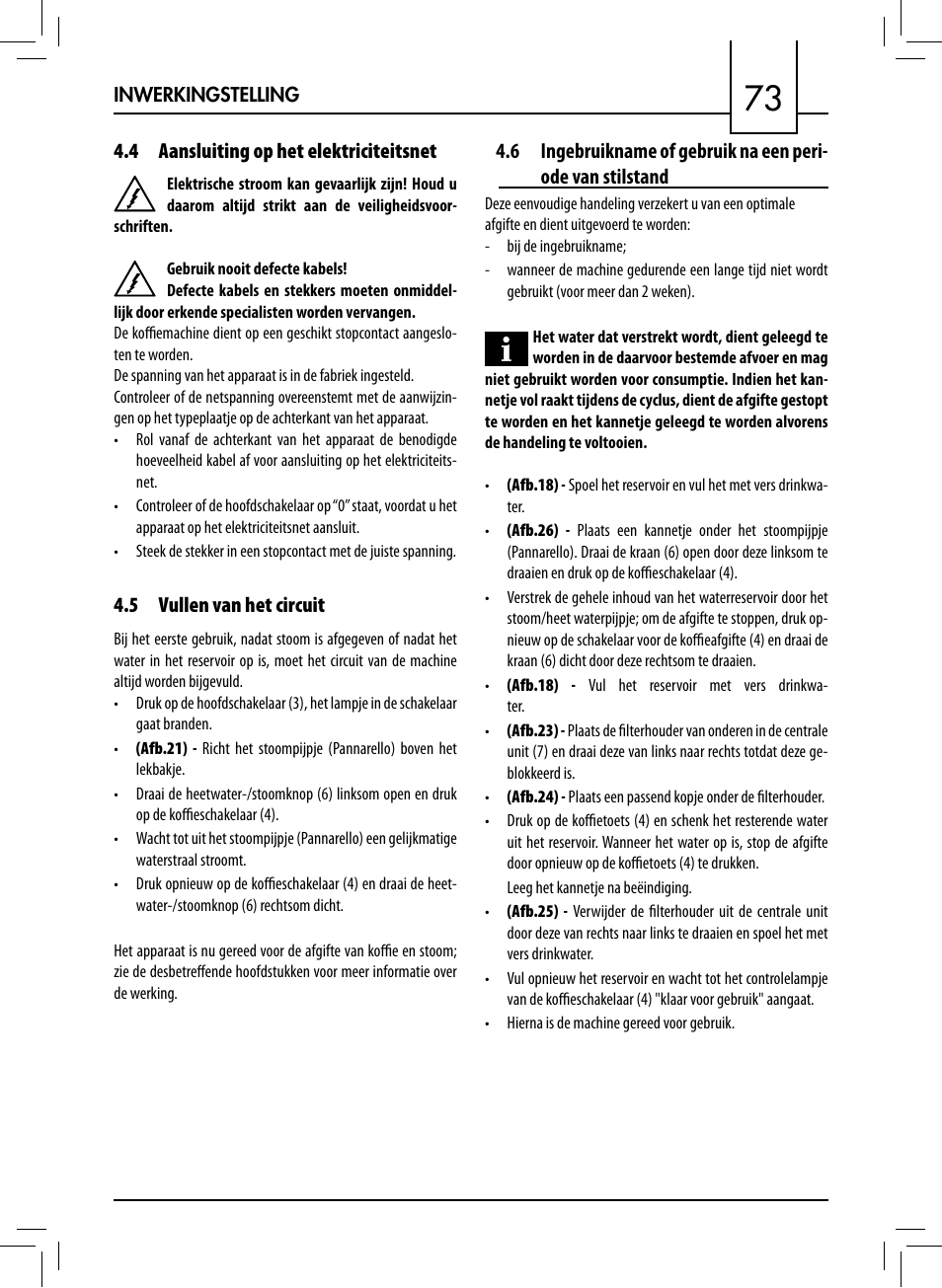 Philips 711412008 User Manual | Page 73 / 84