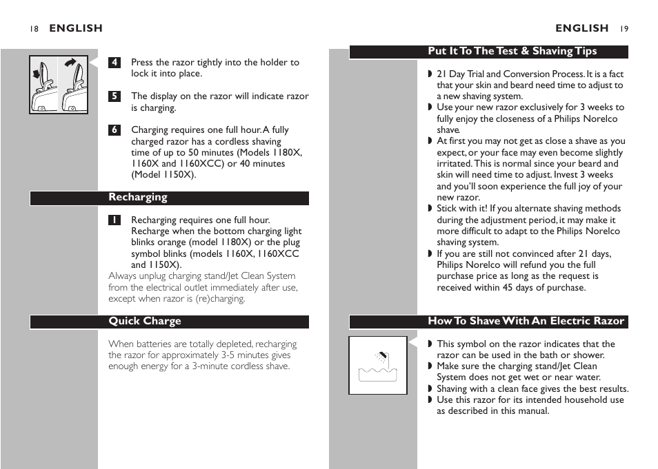 Philips 1160X-42 User Manual | Page 10 / 20