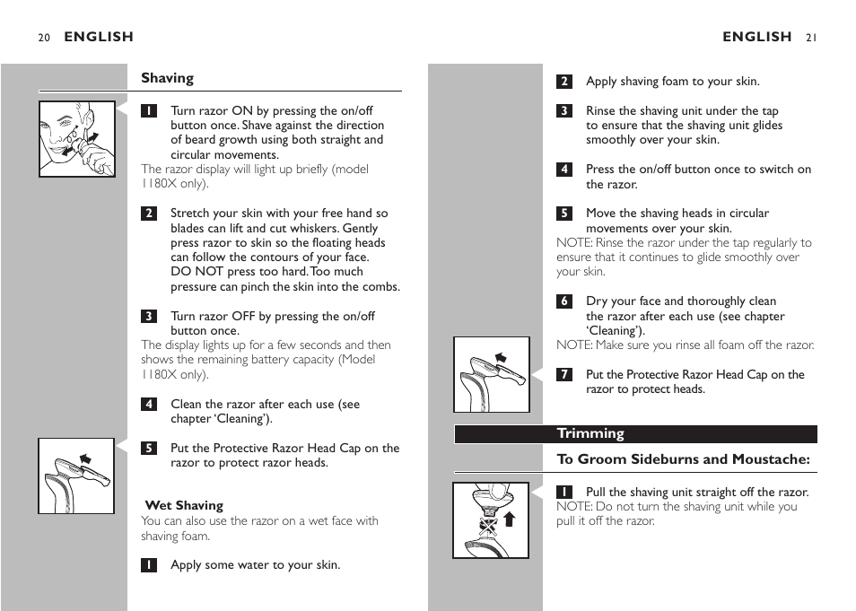 Philips 1160X-42 User Manual | Page 11 / 20