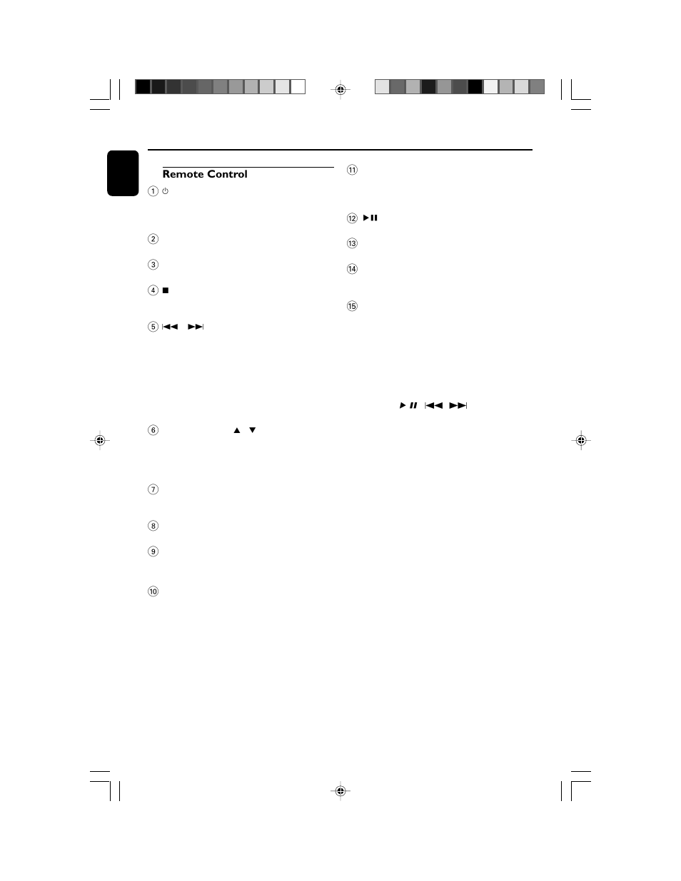 Controls | Philips DC199B-37 User Manual | Page 14 / 26