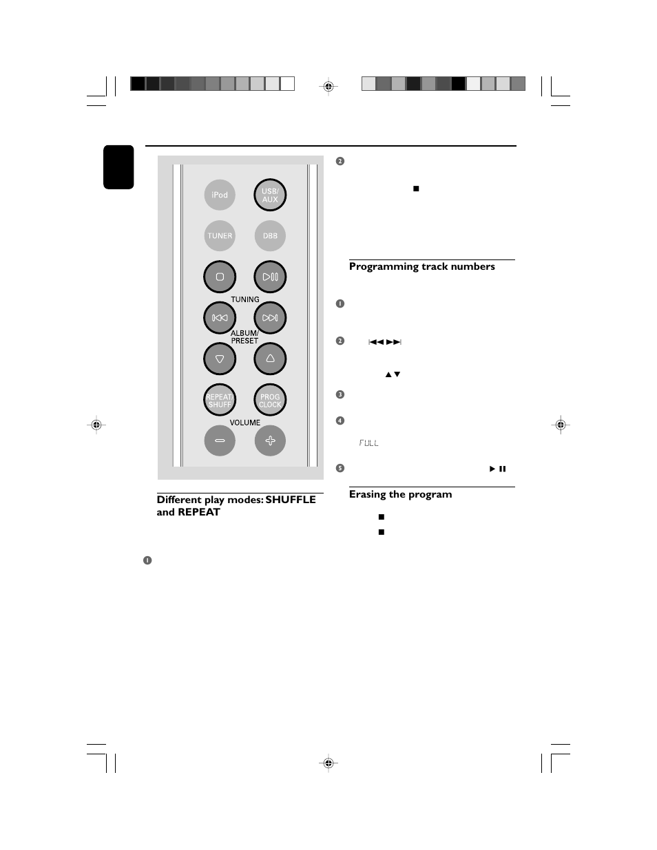 Usb playback functions | Philips DC199B-37 User Manual | Page 16 / 26