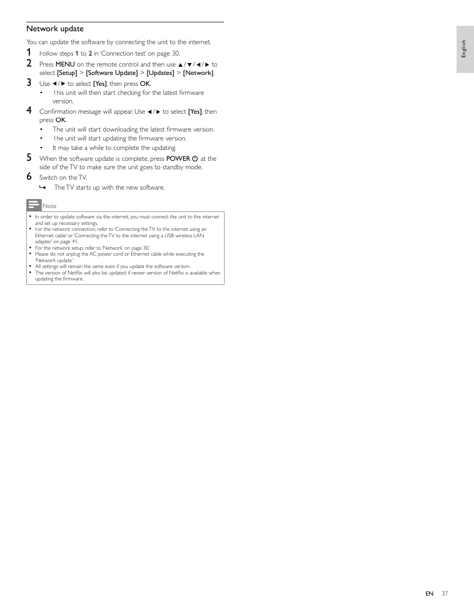 Philips 40PFL7705D-F7 User Manual | Page 38 / 48