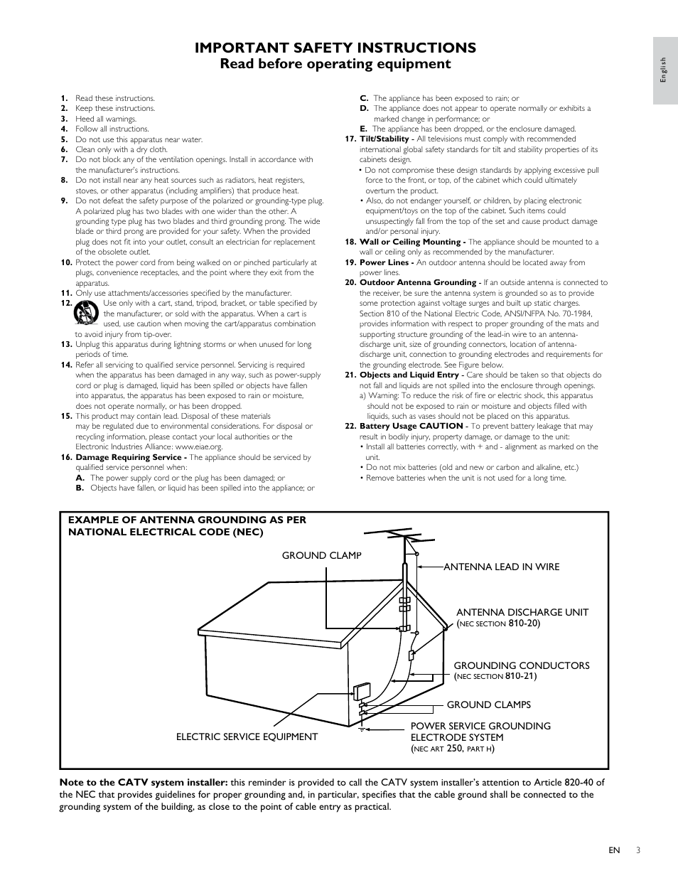 Philips 40PFL7705D-F7 User Manual | Page 4 / 48