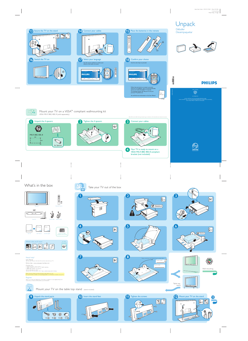 Philips 42PF9431D-37 User Manual | 1 page