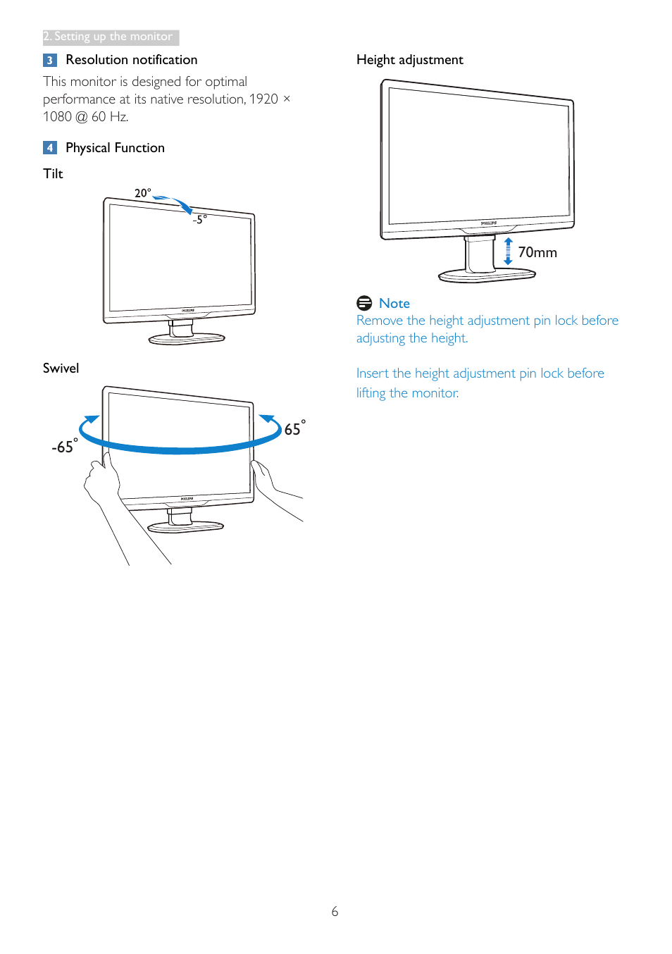 Philips 221S3UCB-00 User Manual | Page 8 / 32
