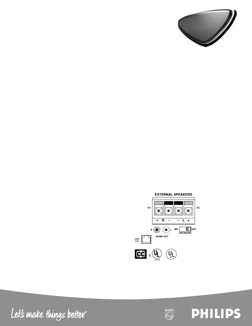 Ppc936c, 36'' proplus smartcard television | Philips PPC936C-121 User Manual | Page 2 / 2