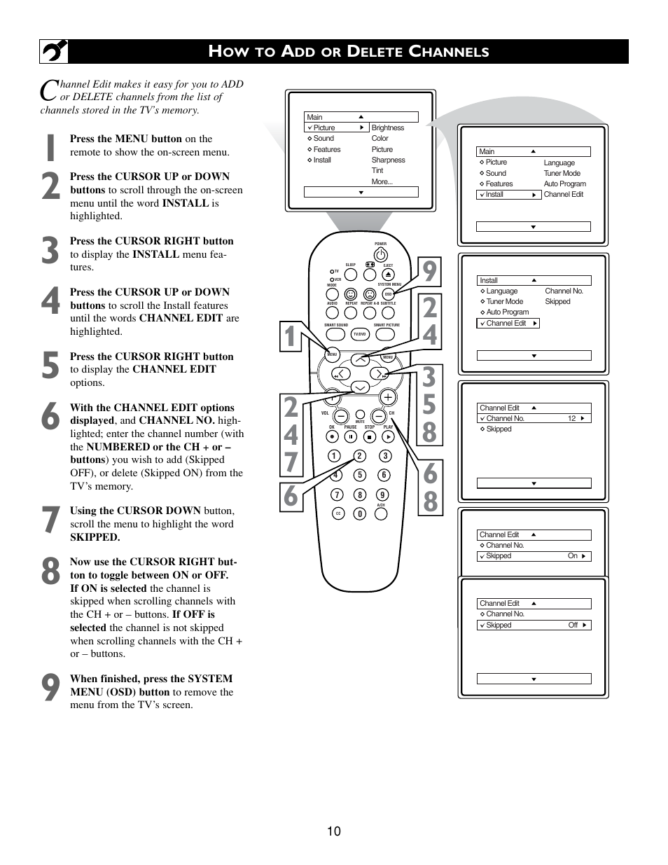 Philips 20DV693R User Manual | Page 10 / 52