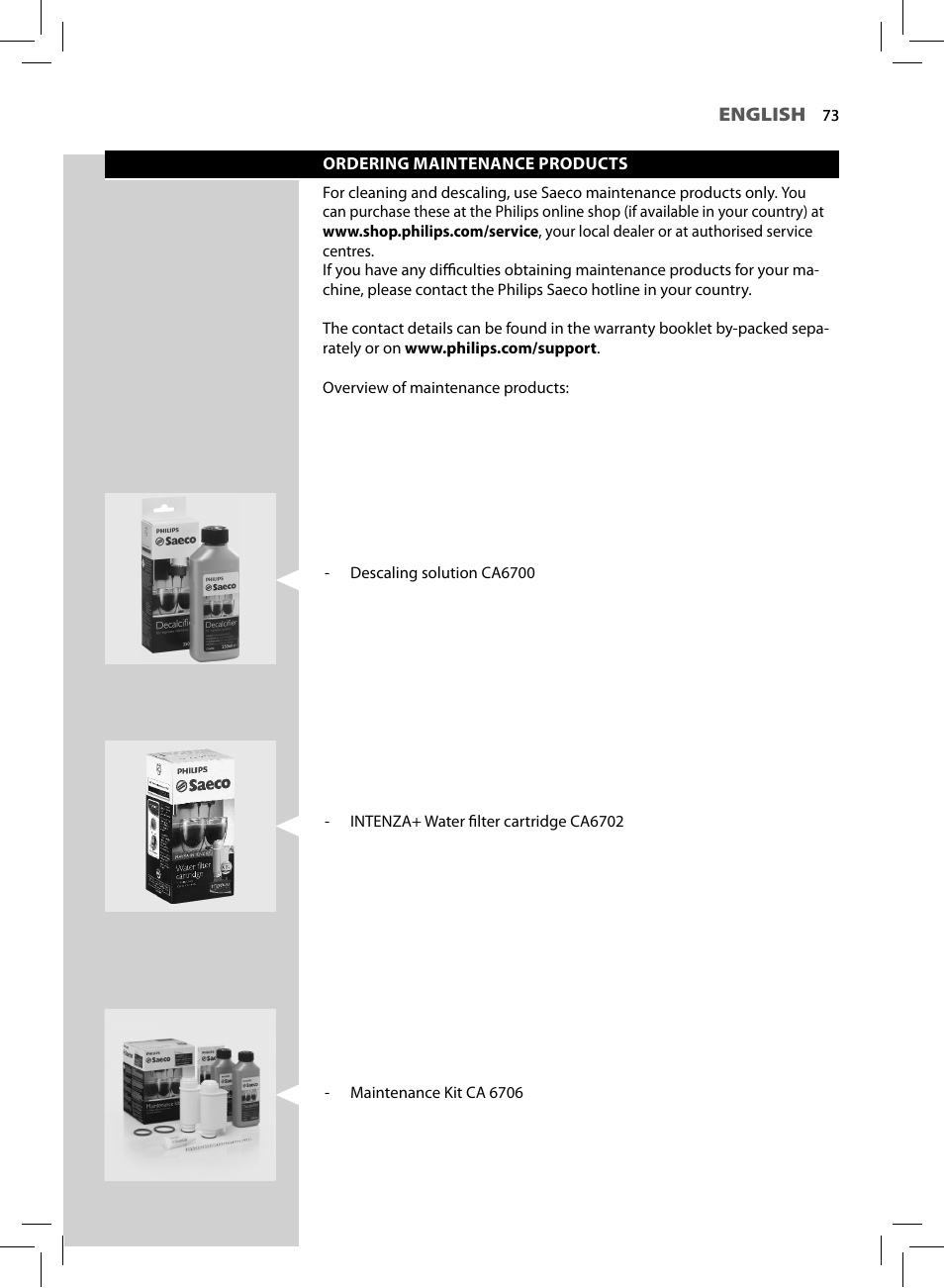 Philips HD8773-47 User Manual | Page 75 / 80