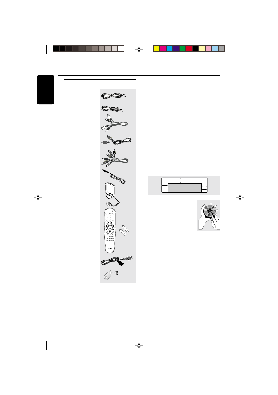 General information, Supplied accessories, Care and safety information | Philips MX3950D-98 User Manual | Page 10 / 44