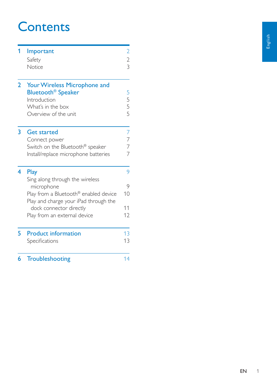 Philips AEA7100-17 User Manual | Page 3 / 18