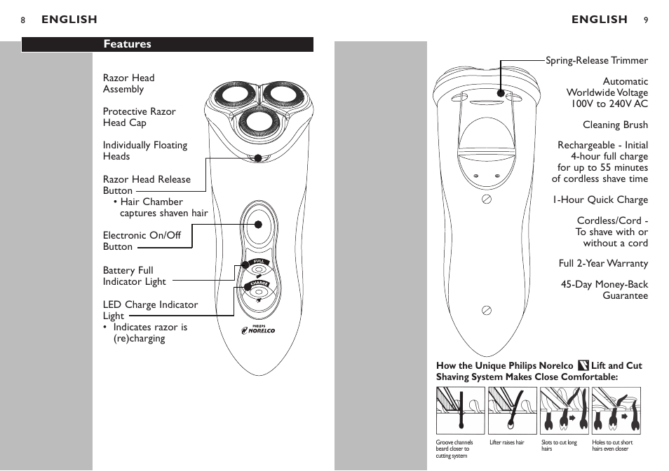 Philips 7810XL-18 User Manual | Page 5 / 12