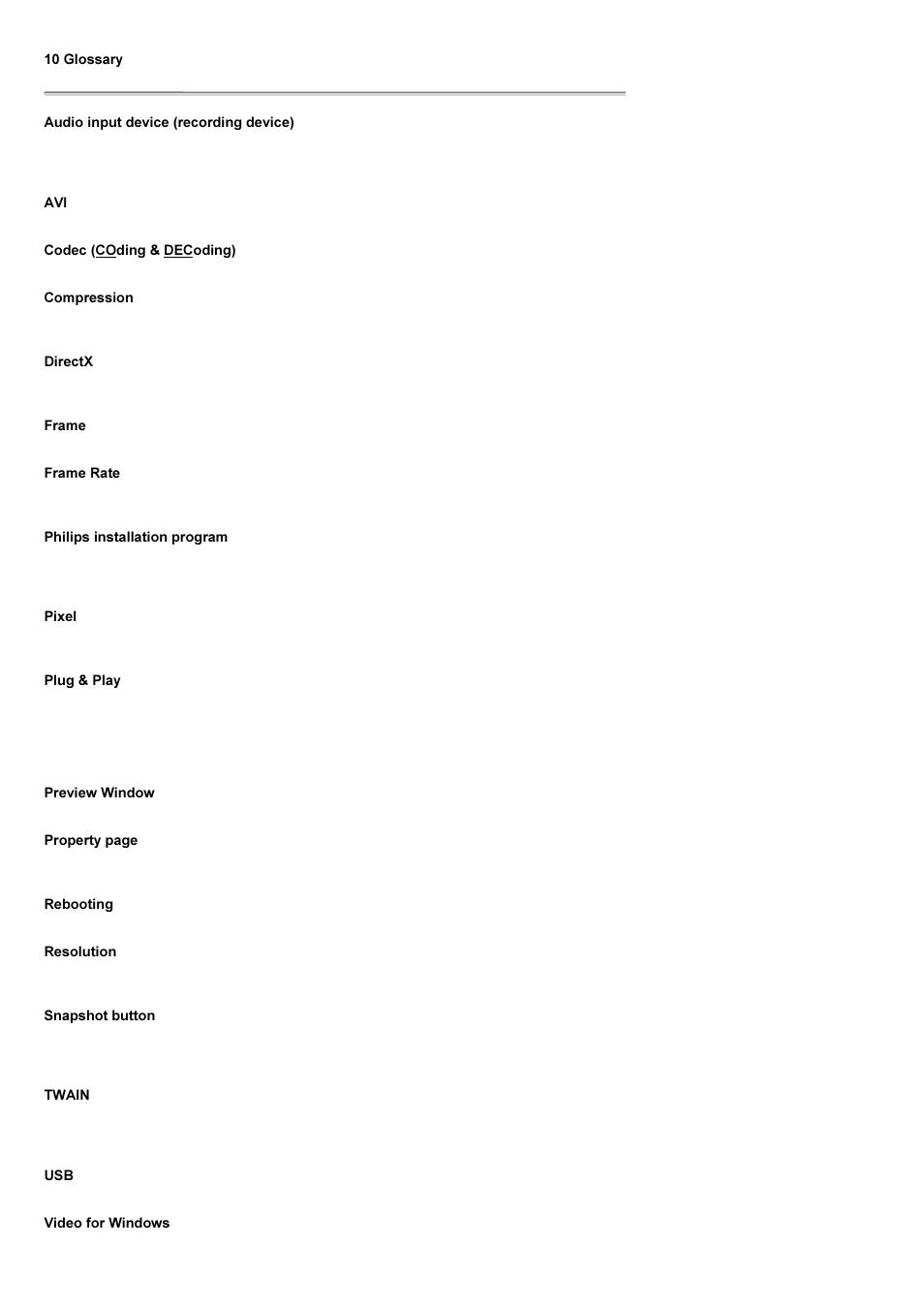 Philips PCVC720K99 User Manual | Page 24 / 26