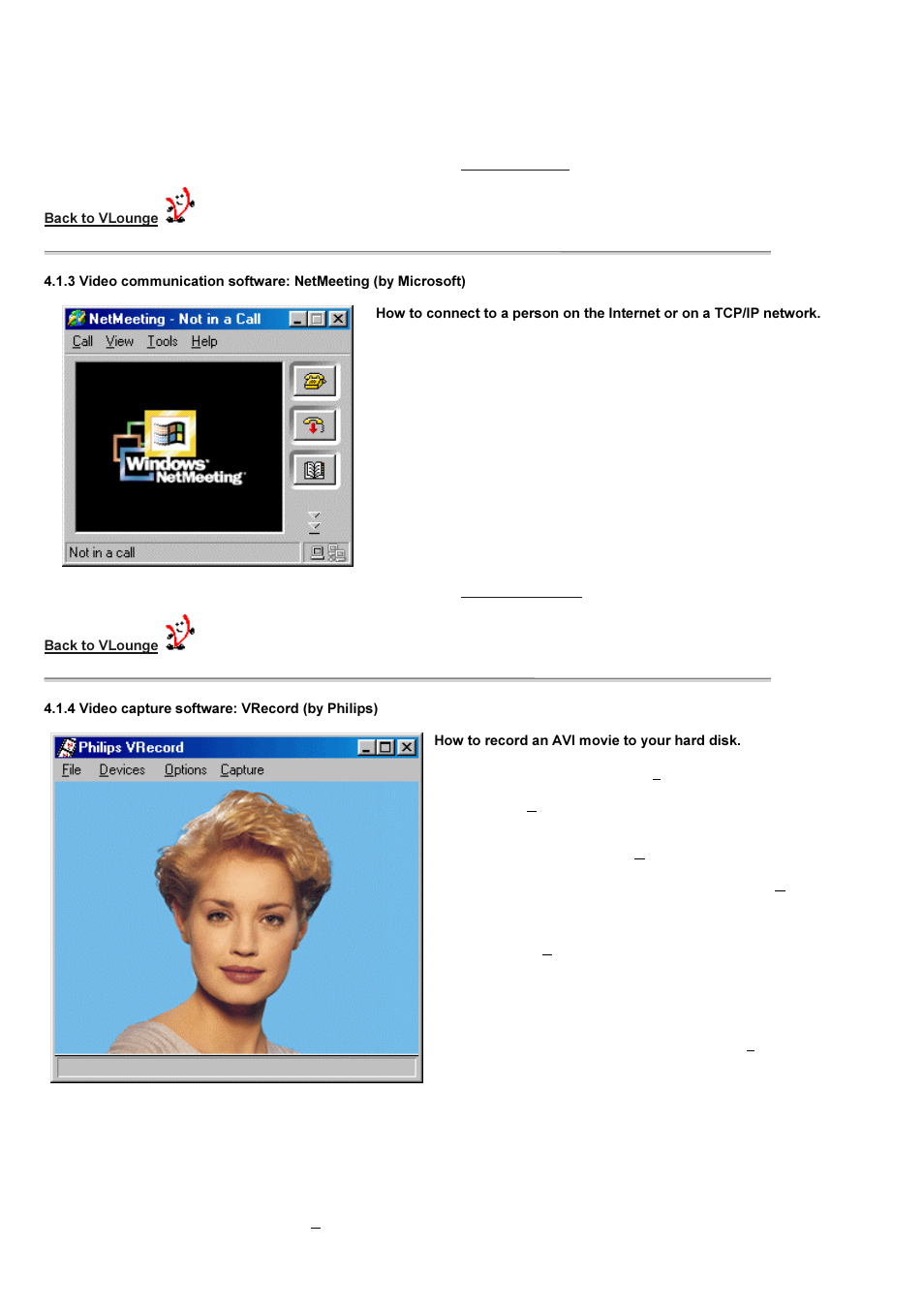 Philips PCVC720K99 User Manual | Page 8 / 26