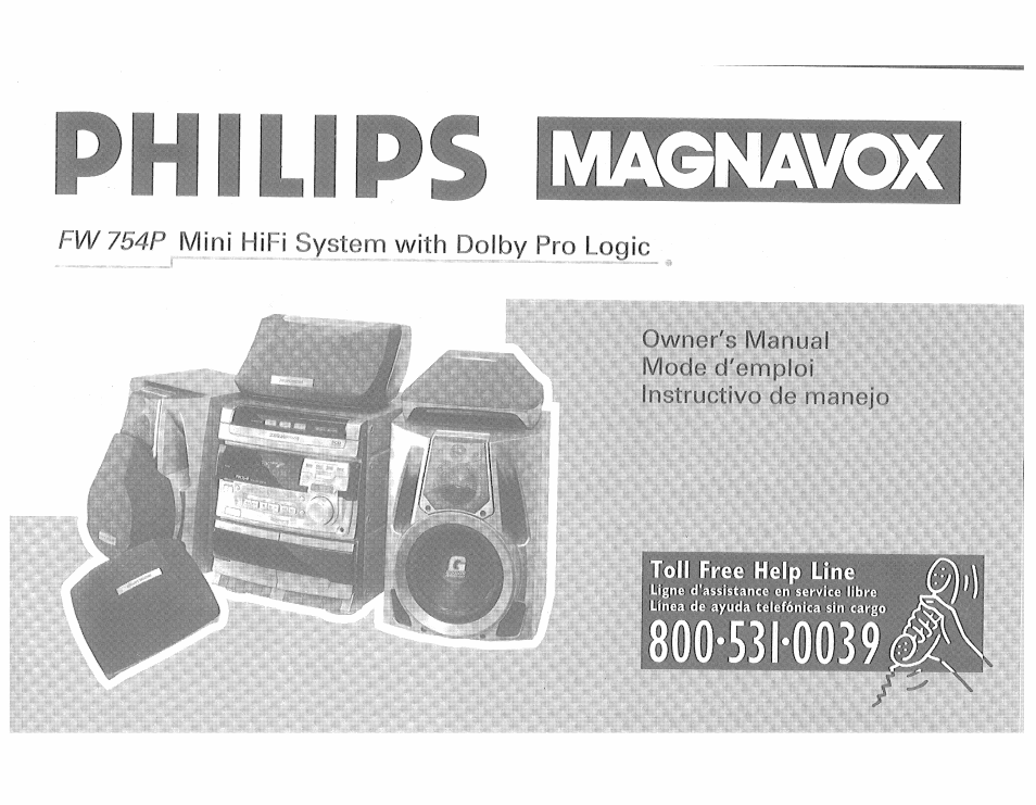 Philips FW754P37 User Manual | 86 pages