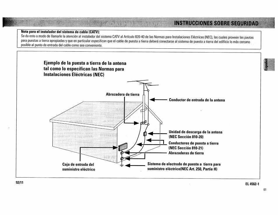 El 4562-1 | Philips FW754P37 User Manual | Page 61 / 86