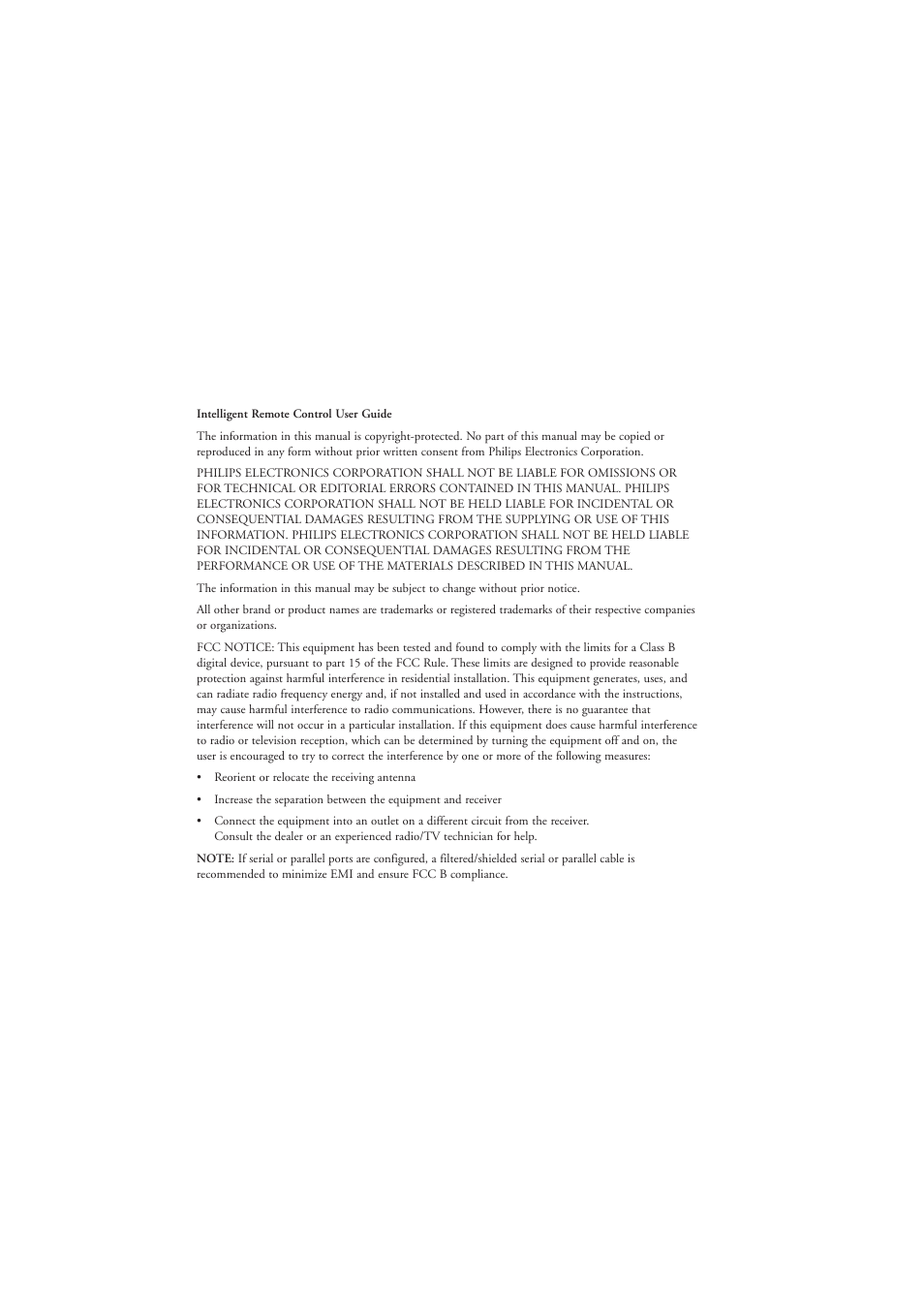Philips TS1000 User Manual | Page 2 / 83