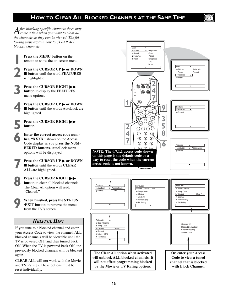 Philips 27PT643F User Manual | Page 15 / 40