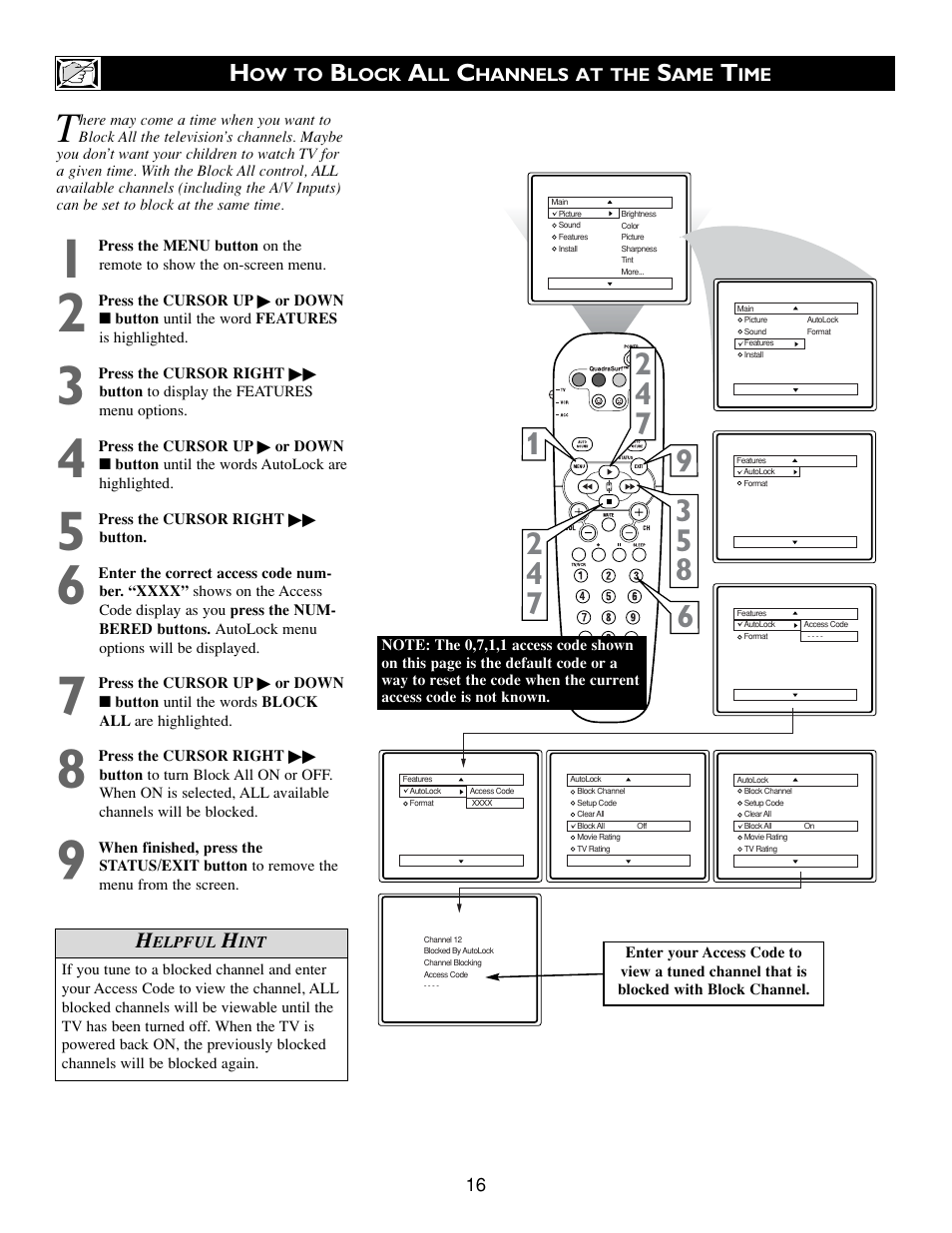 Philips 27PT643F User Manual | Page 16 / 40