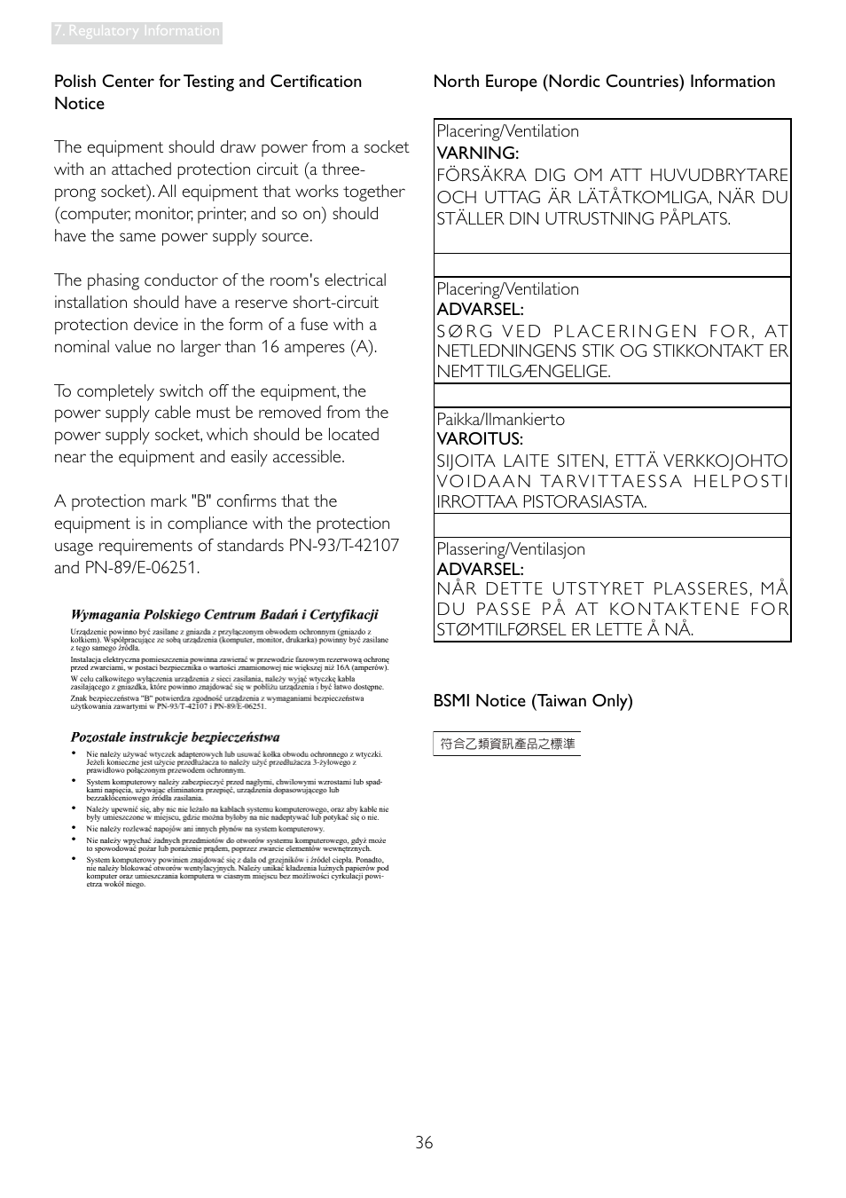 Philips 19B4LPCB-27 User Manual | Page 38 / 51