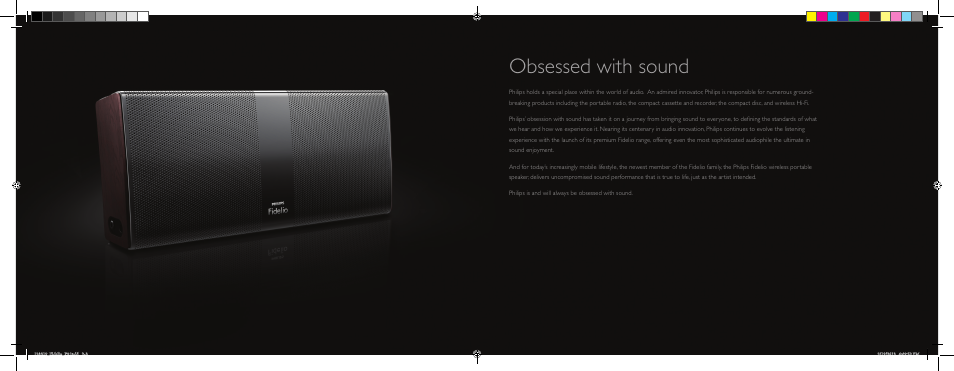 Obsessed with sound | Philips P9SLV-37 User Manual | Page 2 / 7