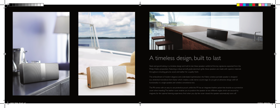 A timeless design, built to last | Philips P9SLV-37 User Manual | Page 4 / 7