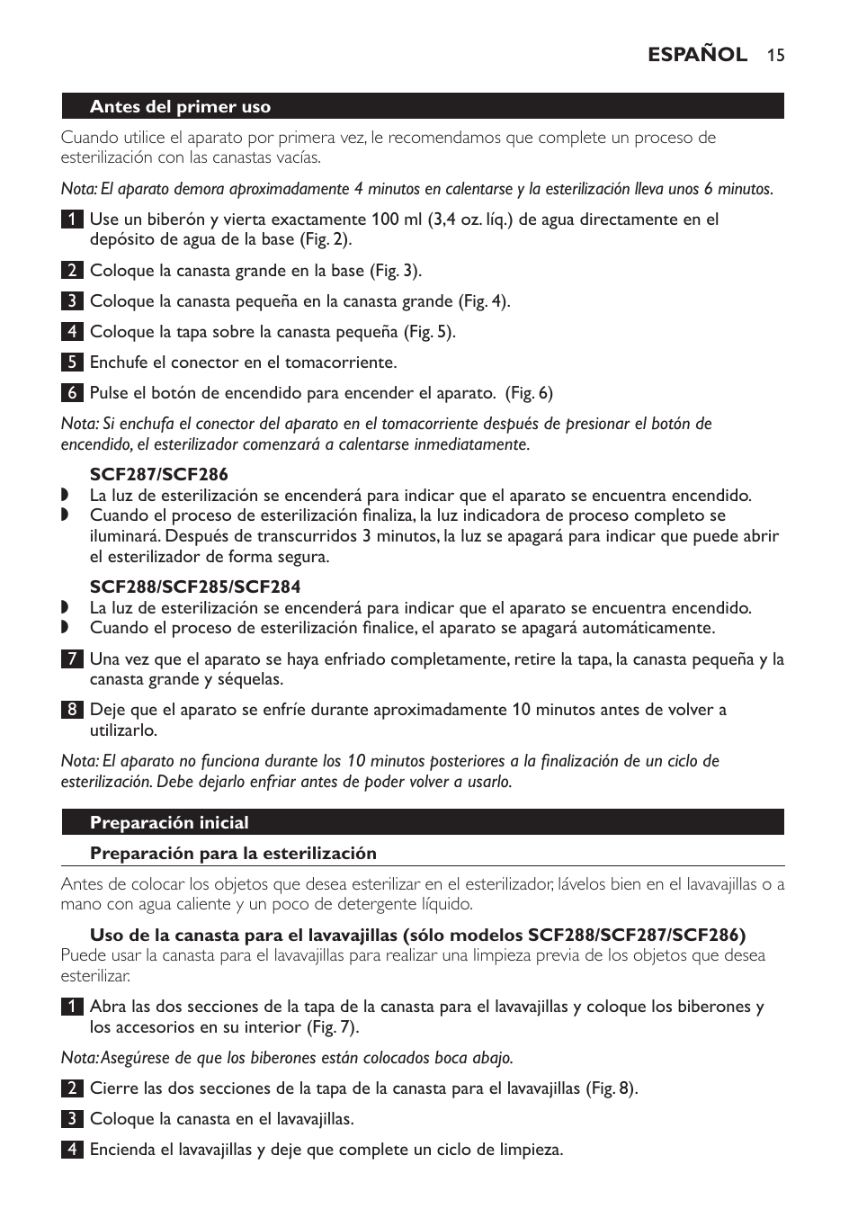Philips SCF286-05 User Manual | Page 15 / 32