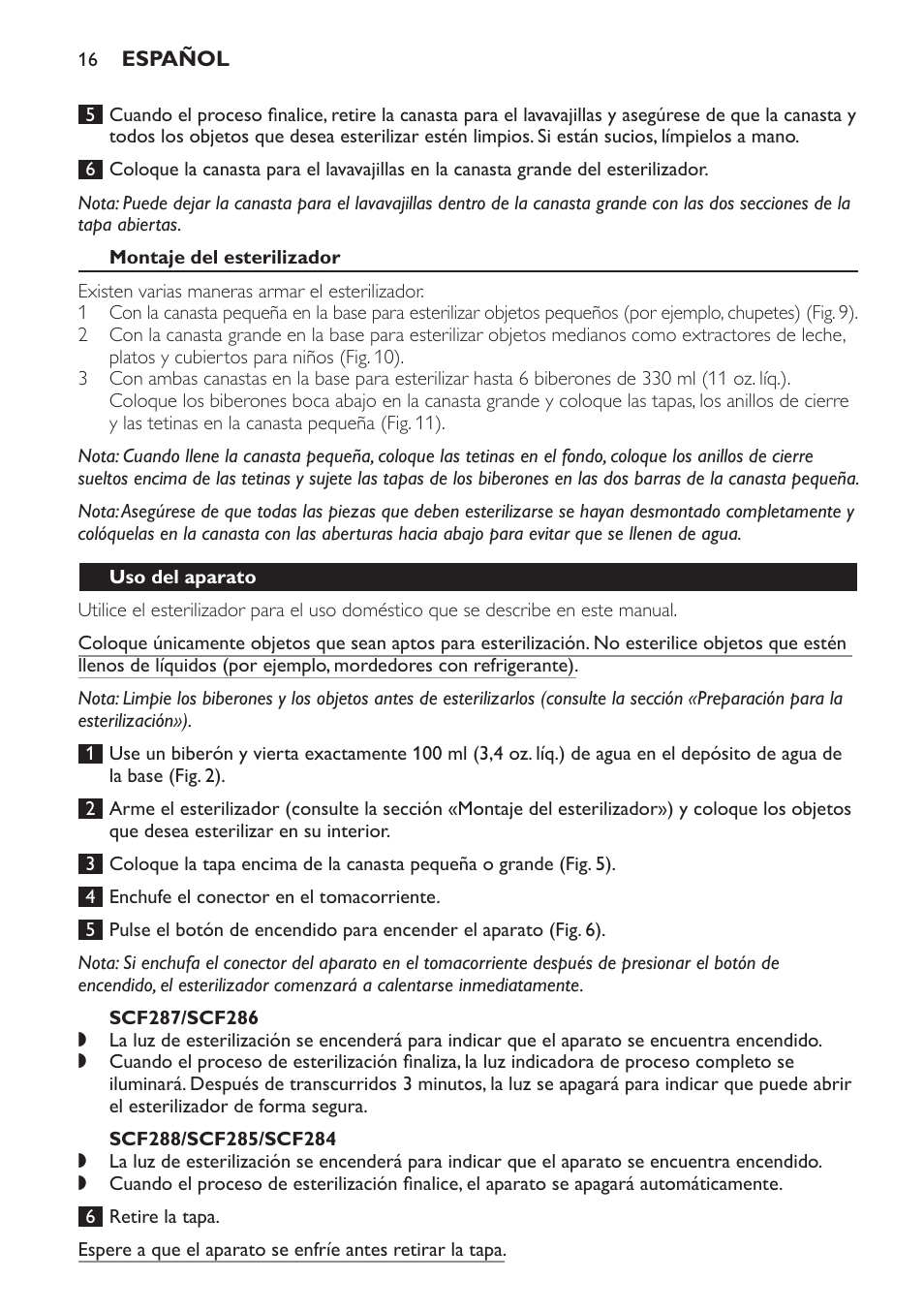 Philips SCF286-05 User Manual | Page 16 / 32
