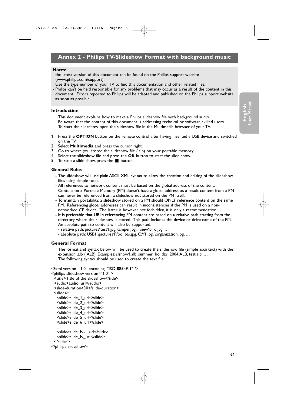 Philips 63PF9631D-37B User Manual | Page 63 / 70