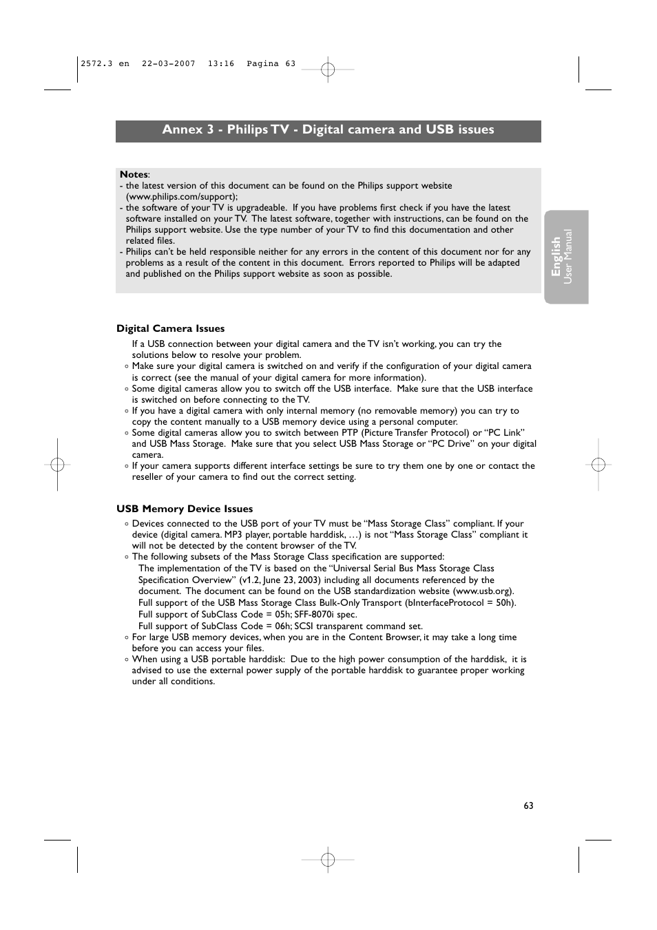 Philips 63PF9631D-37B User Manual | Page 65 / 70