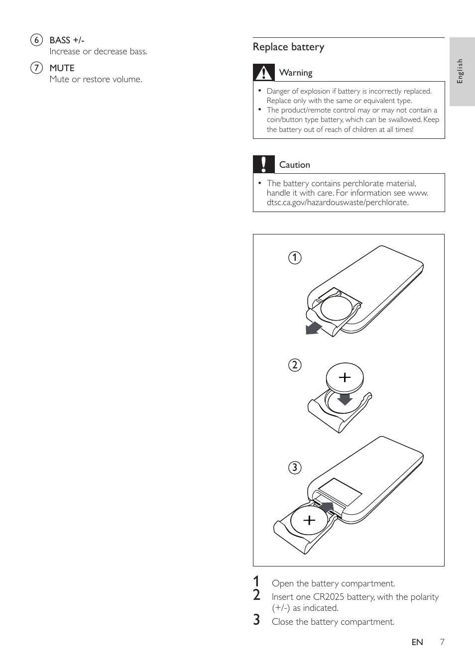 Philips CSS2123B-F7 User Manual | Page 9 / 17