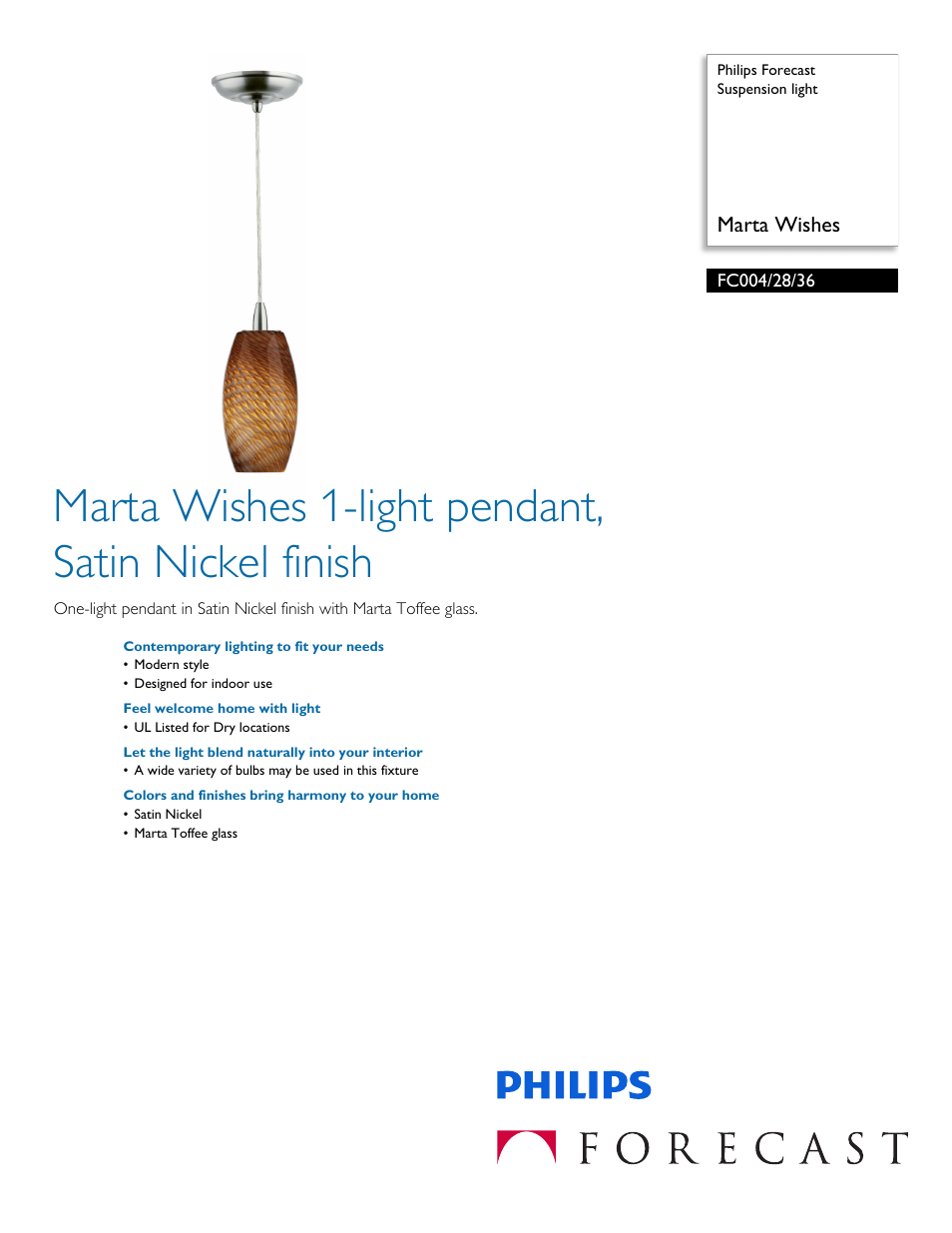 Philips FC0042836 User Manual | 2 pages