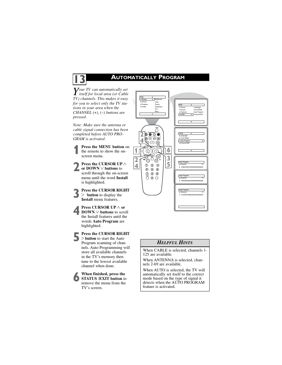 Philips 32PT5441-37B User Manual | Page 17 / 41