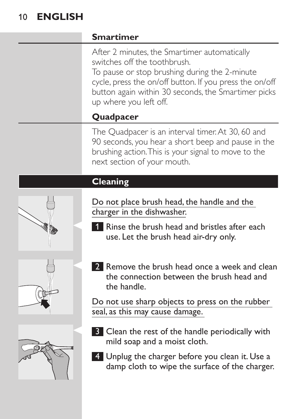 Philips HX6511-02 User Manual | Page 10 / 16