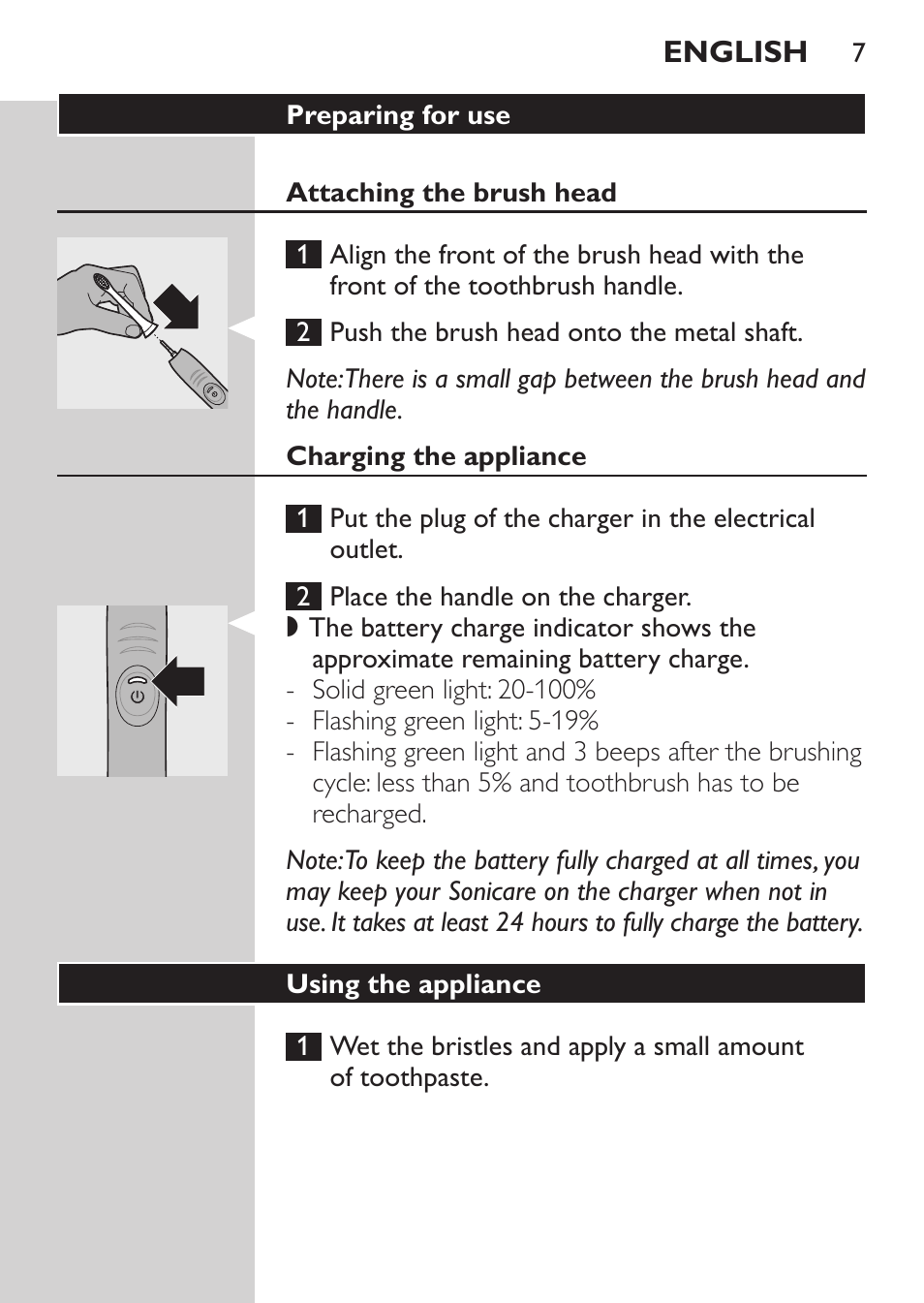 Philips HX6511-02 User Manual | Page 7 / 16