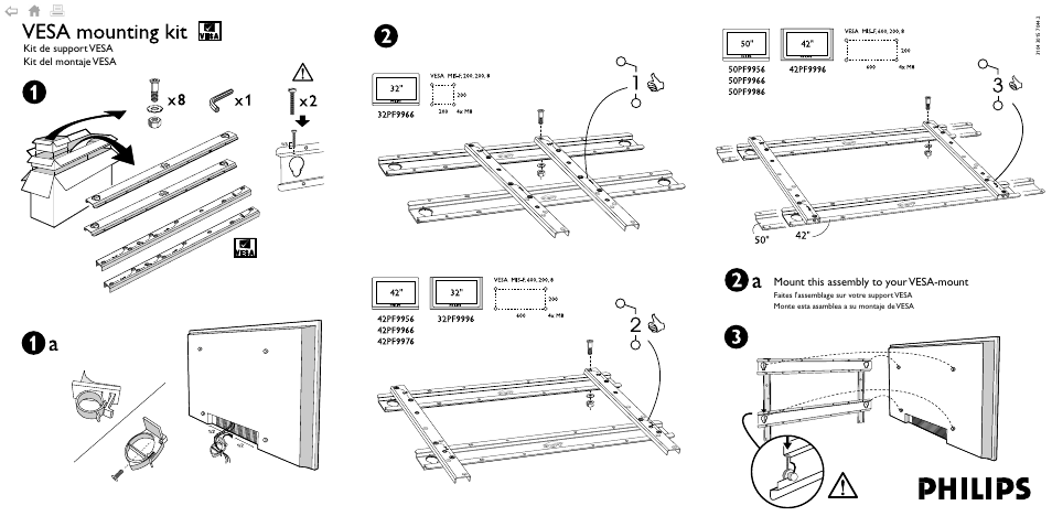 Philips 42PF9976-37B User Manual | 2 pages