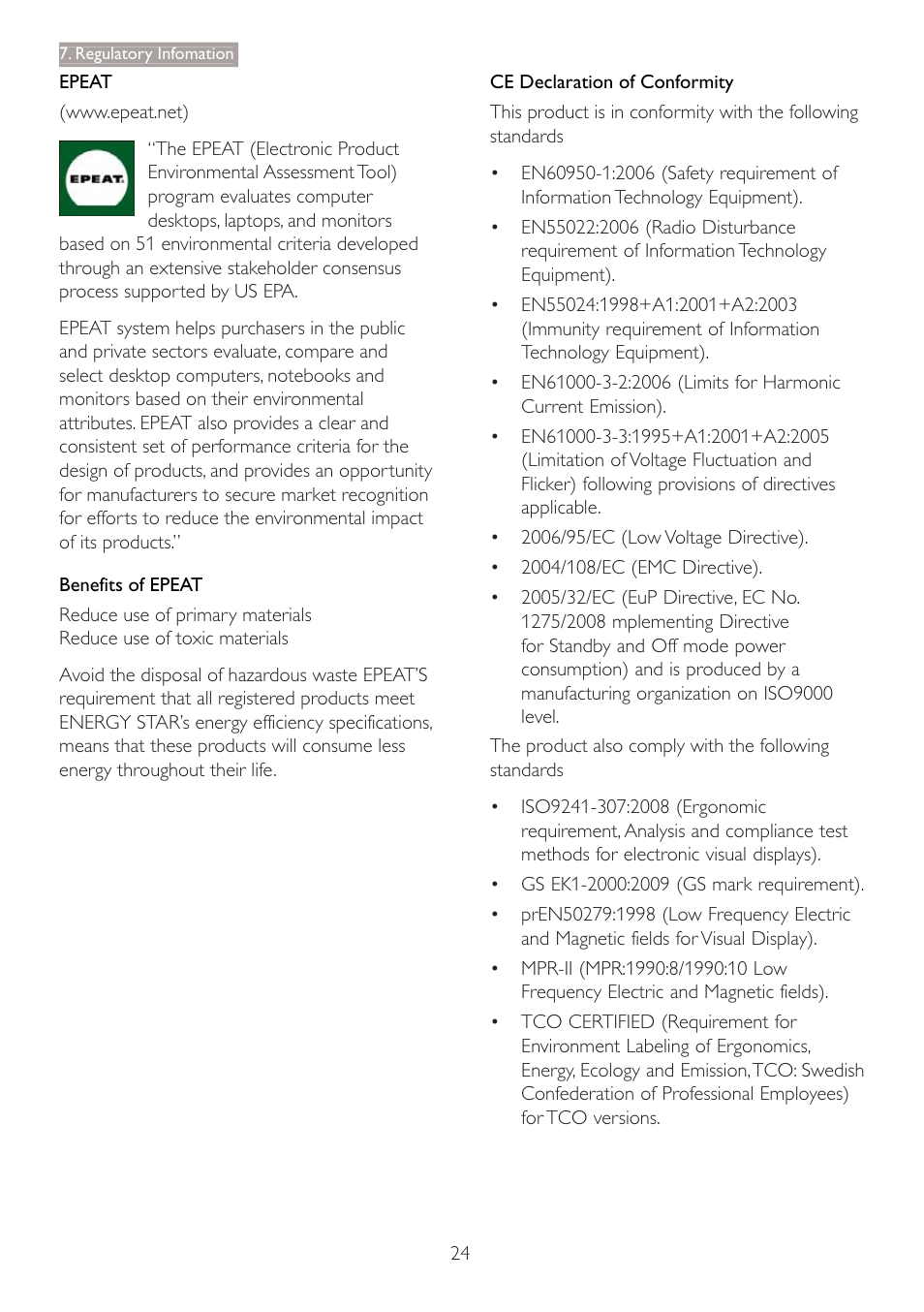 Philips 227E3LSU-27 User Manual | Page 26 / 41