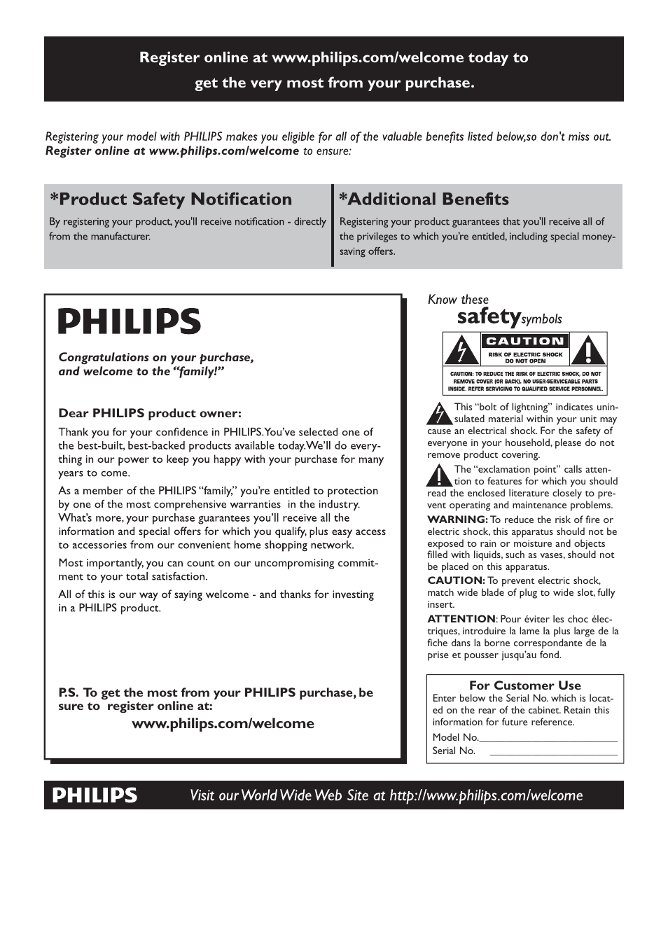 Philips M100D-37 User Manual | Page 18 / 53