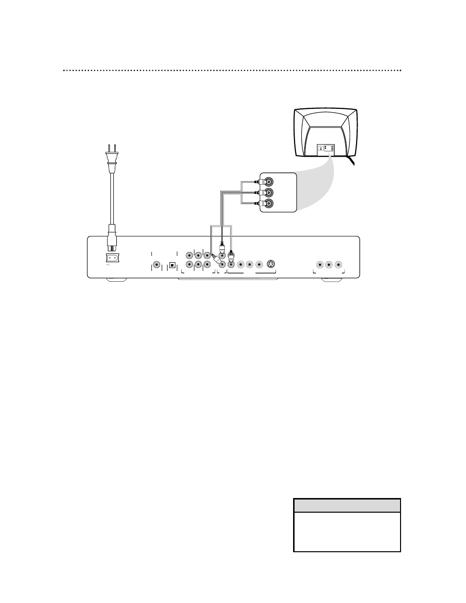 12 hookups (cont’d), Helpful hint | Philips DVDQ50AT99 User Manual | Page 12 / 60