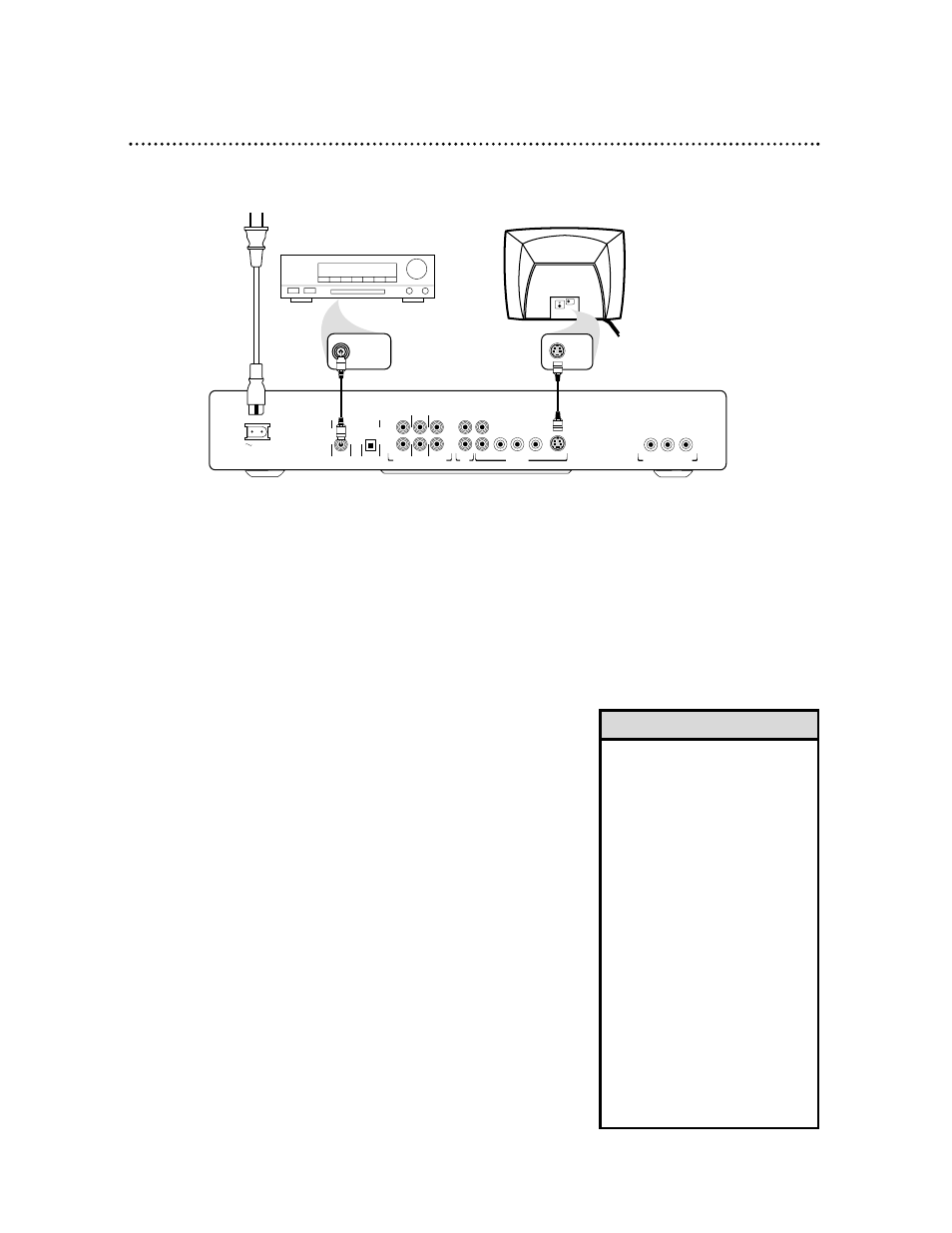 14 hookups (cont’d), Mpeg2, or digital theater system), Helpful hints | Philips DVDQ50AT99 User Manual | Page 14 / 60
