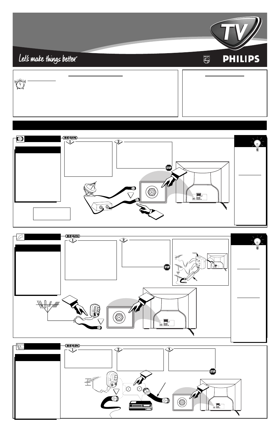 Philips 27RF70 User Manual | 4 pages