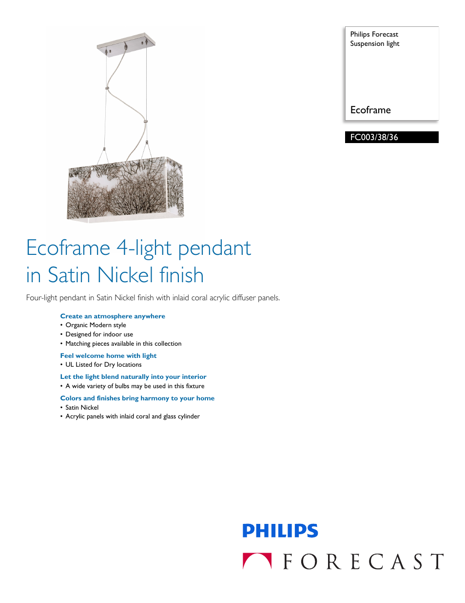 Philips FC0033836 User Manual | 2 pages