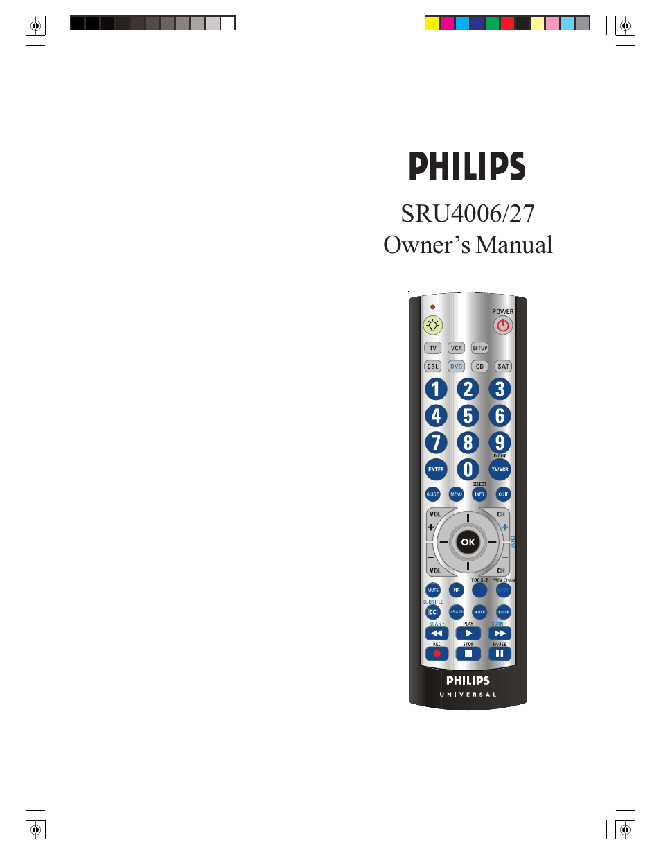 Philips SRU4006-27 User Manual | 29 pages