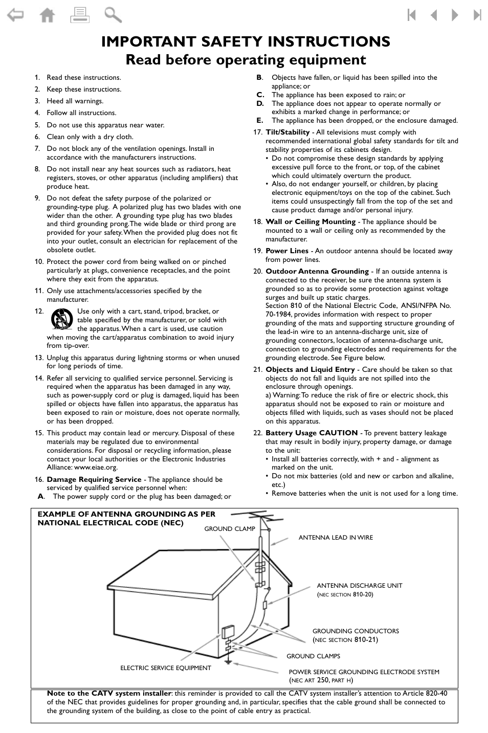 Philips widescreen flat TV 50PF9956 127 cm 50" plasma Progressive Scan User Manual | Page 4 / 36