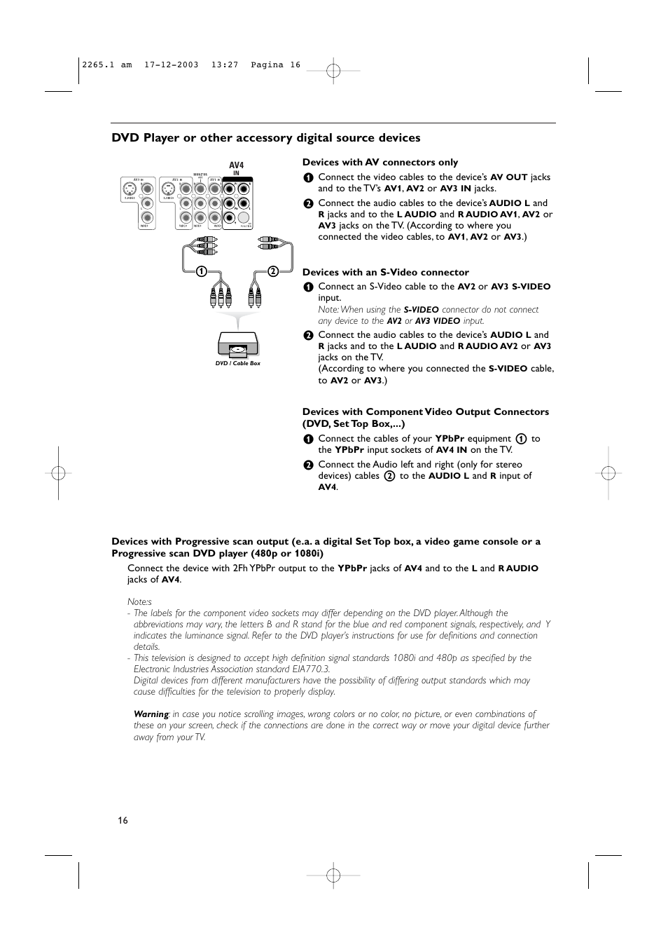 Philips 42PF9936-37B User Manual | Page 20 / 34