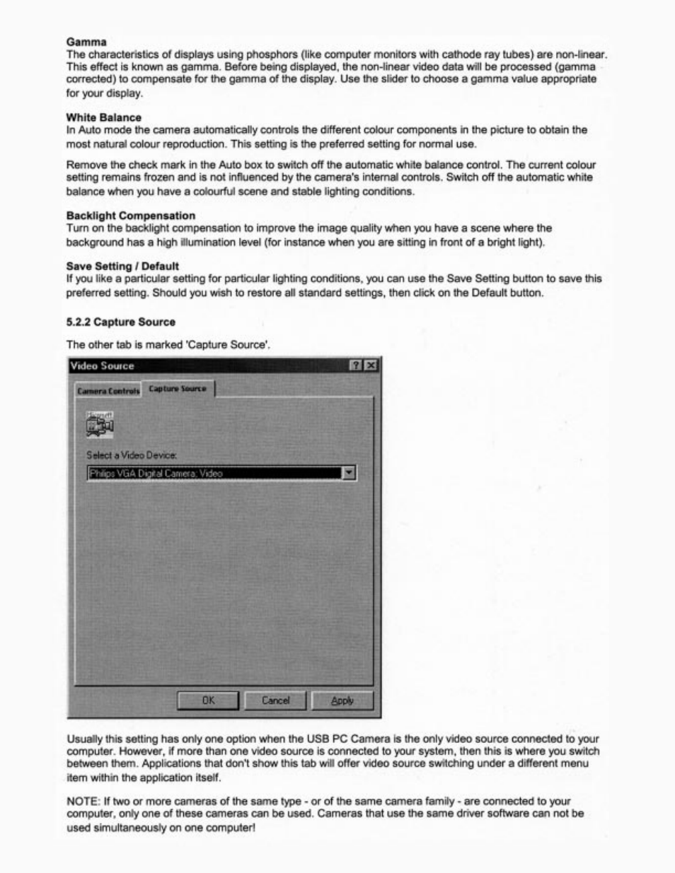 Gimma, While be lance | Philips PCVC665K User Manual | Page 10 / 25