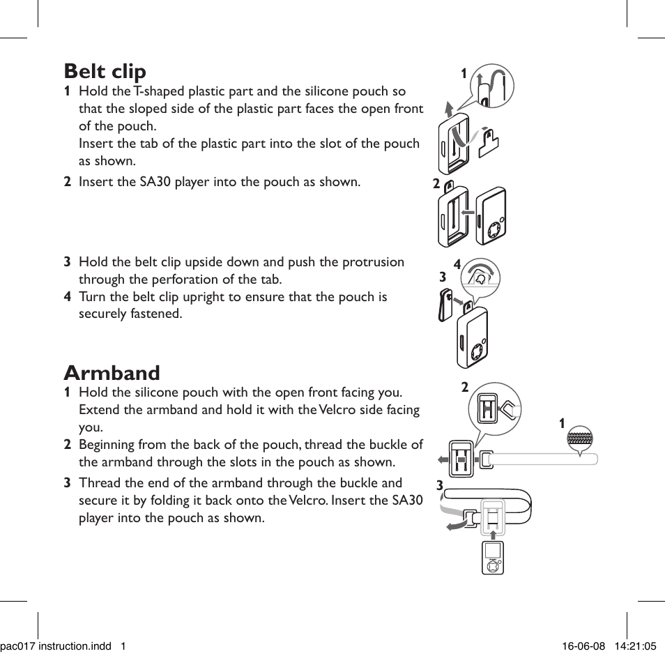 Philips PAC017C-37 User Manual | 1 page