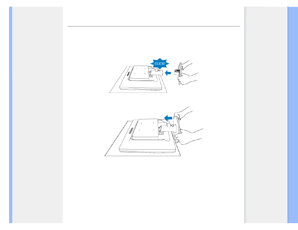 The base | Philips 19S1EB-00 User Manual | Page 60 / 93